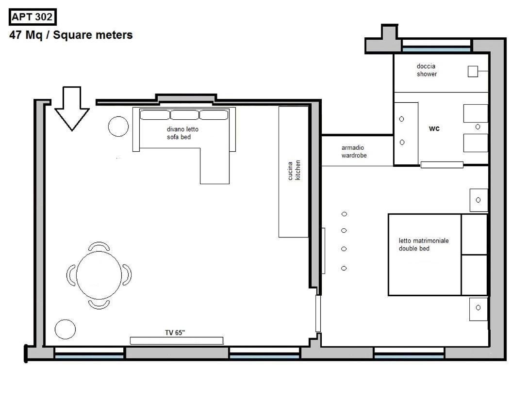 Hnn Luxury Apartments Genoa Luaran gambar