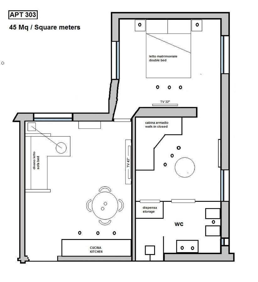 Hnn Luxury Apartments Genoa Luaran gambar